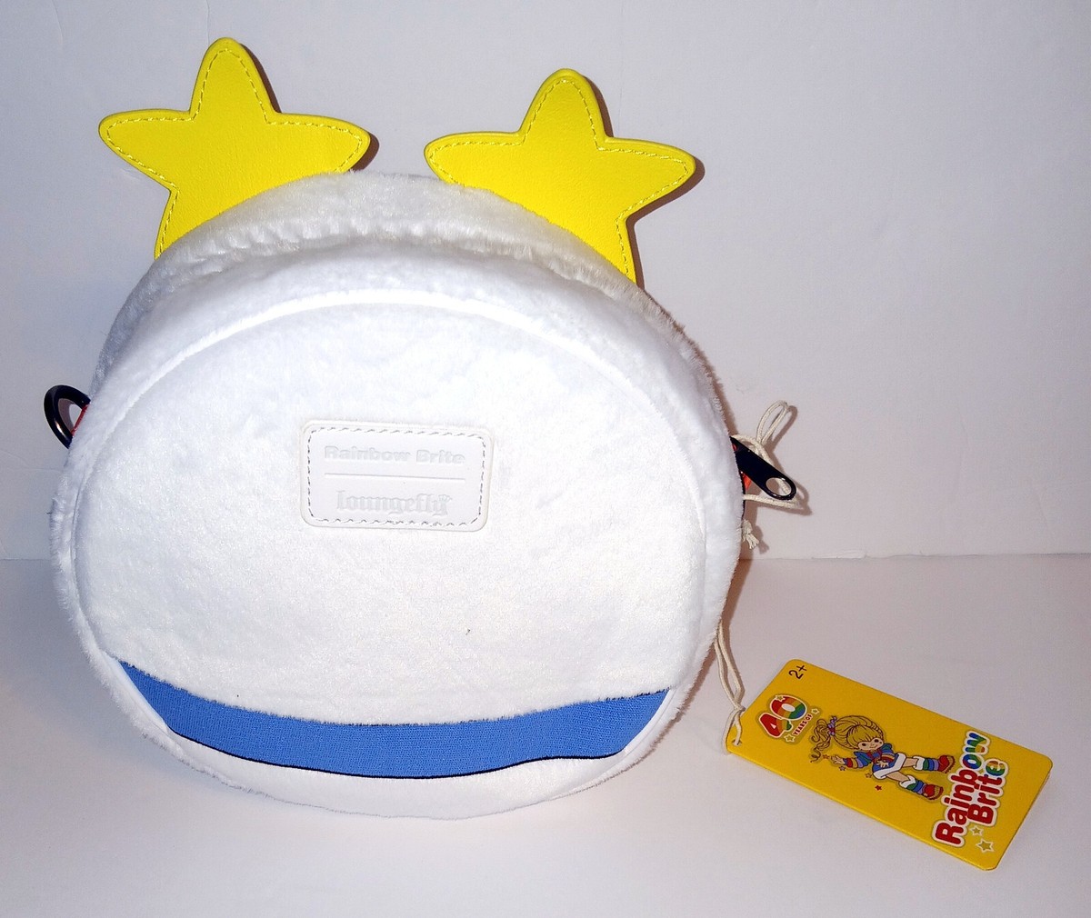 NEW Loungefly Rainbow Brite TWINK Figural Crossbody Purse  display picture 1