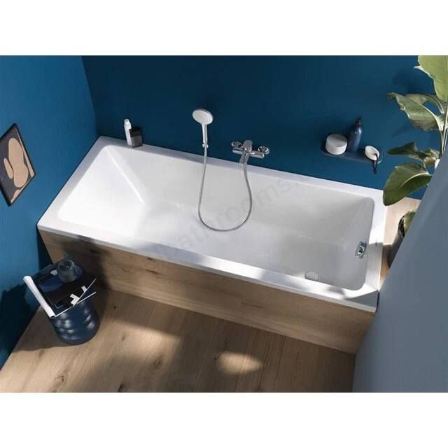 Duravit No.1 1700x750mm Single Ended Bathtub White With Legs 700490000000000 + 7 - Image 4 of 4