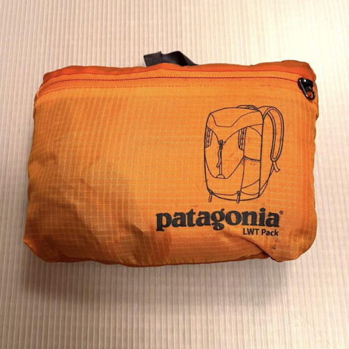 patagonia Lightweight Travel Pack Color:Orange Foldable