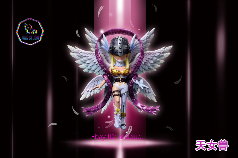 Angewomon Resin MDS Studio Digimon Collectibles WCF 9.6cm | eBay