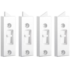4 PCS Window Tilt Latch Replacement Hardware Window Latch Locks Spring Loaded