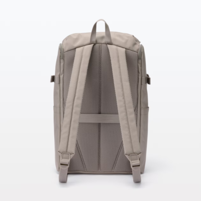 MUJI 28 L Beige Water Resistant Backpack Laptop Pocket 19 x  display picture 3