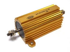 DALE NH-100 PRECISION 0.1 Ohm POWER RESISTOR 100W 1% ALUMINUM HOUSED CHASSIS MNT