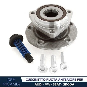 Mozzo Cuscinetto Anteriore GOLF VII BA5 BV5 1.6 1.8 2.0 TSI 4motion 14- AMVW023 - Immagine 2 di 3