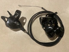 SRAM X9 Rear Derailleur 10-Speed Short Cage Black With Sram X9 10-Speed Shifter