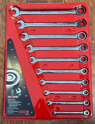 MATCO TOOLS SGRCL10T 10 PC COMBINATION WRECH SET- BRAND NEW. | eBay
