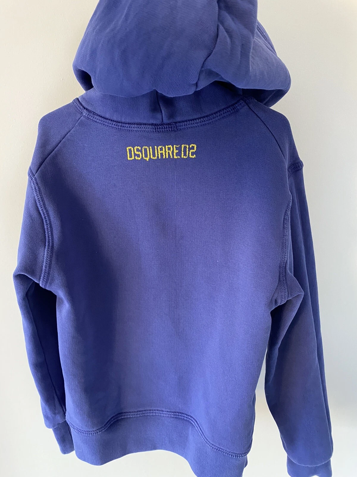 Felpa con cappuccio unisex Dsquared2 taglia 4 anni