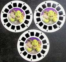 Shrek The Third 3d View-Master 3 Reel Set