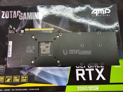NVIDIA GeForce RTX 2060 SUPER 8GB ZOTAC AMP Extreme Gaming