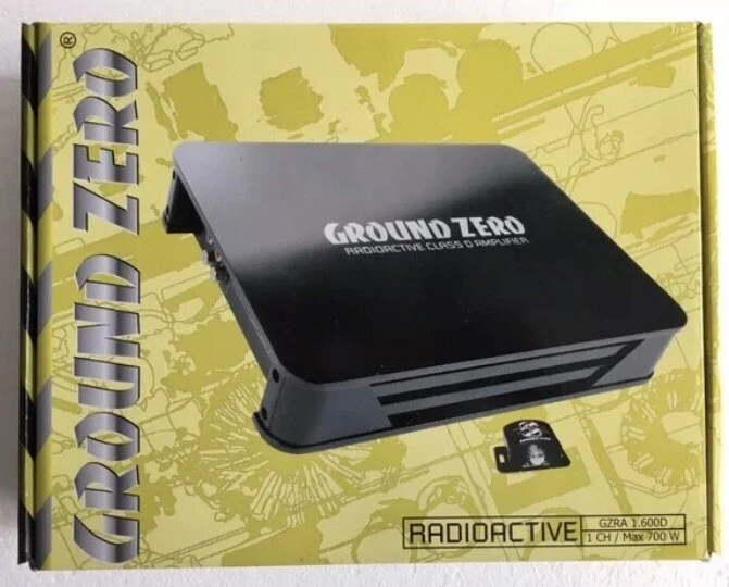 Ground Zero GZRA 1.600D 1 Kanal Class-D Verstärker Endstufe 700W | NEU & OVP - Bild 3 von 4