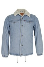 Levi's Boy's Sherpa Snap Front Trucker Jacket
