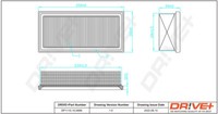 Dr!ve+ DP1110.10.0696 Luftfilter FüR Smart Mitsubishi