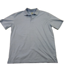 Callaway Shirt Mens Large Short Sleeve Blue Golf Polo Casual Opti-Dri