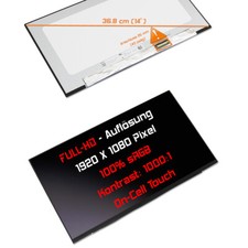 14 Touch-Display matt passend für AUO B140HA...