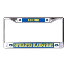 Southeastern Oklahoma State University Alumni Metal License Plate Frame