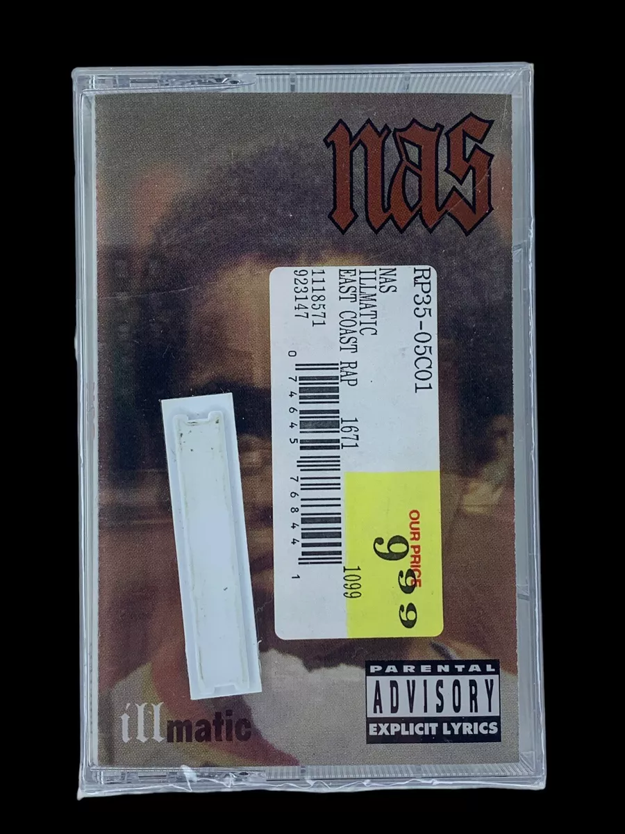 SEALED, Nas – Illmatic CT 57684, security strip, 1st original edition, US, 1994