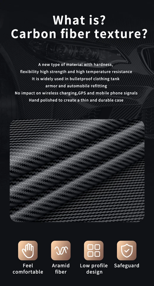 For One Plus Open/OPPO Find N3 Magnetic Magsafe Slim Carbon Fiber PC Case Cover - Image 4 of 4