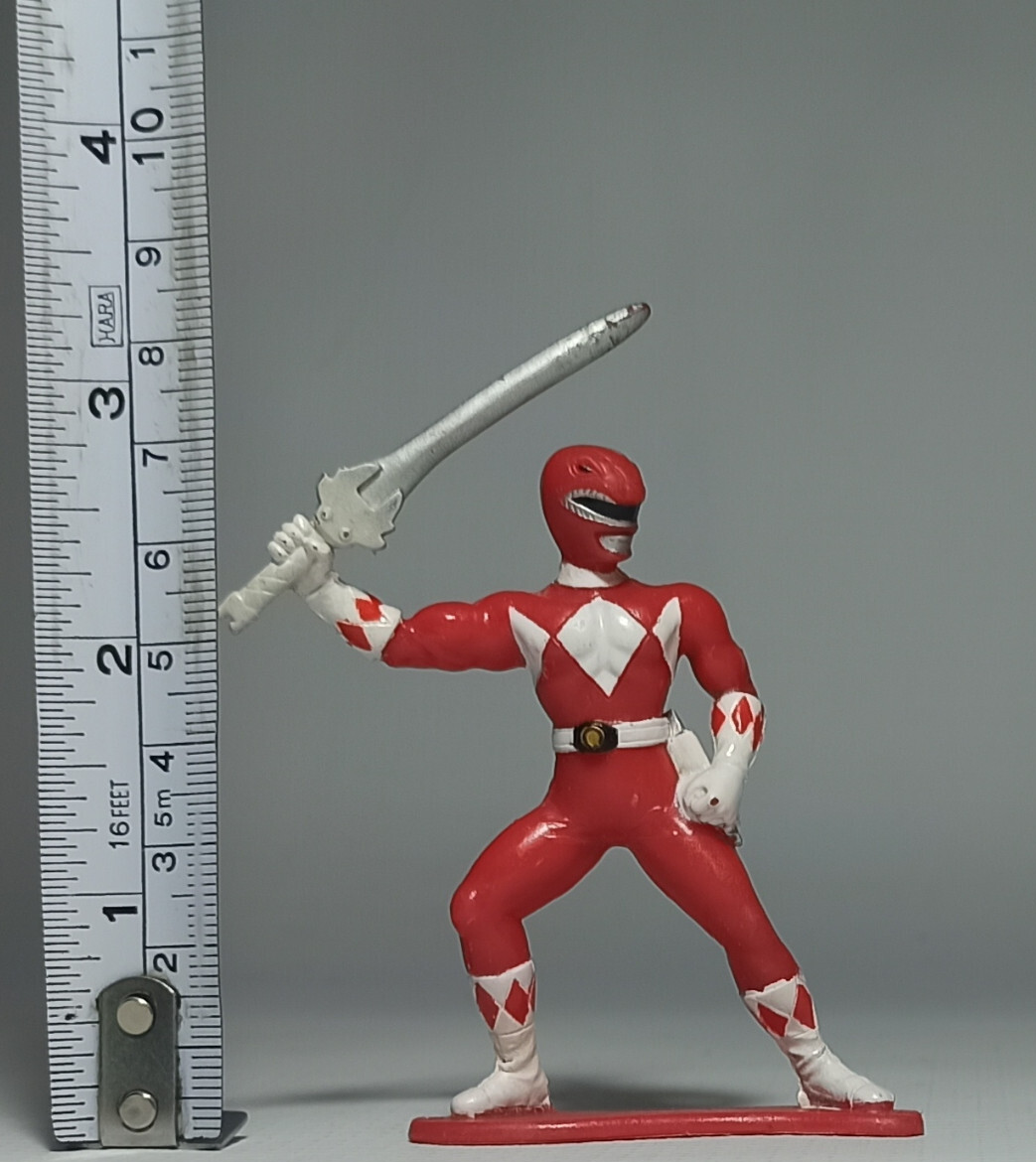 BANDAI VTG MIGHTY MORPHIN POWER RANGERS RED RANGER 3