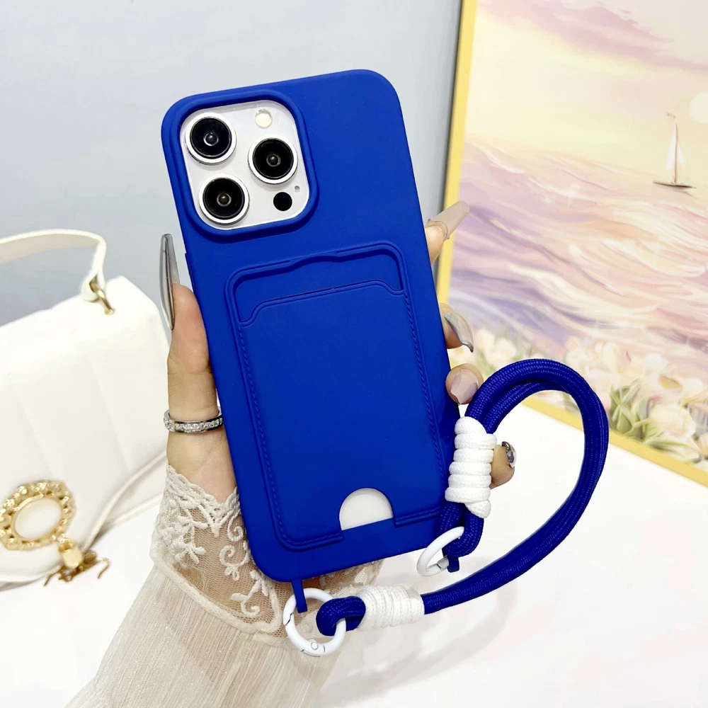 Durable iPhone 16 15 Pro Max 14 13 12 11 X Xr Xs Max Case with Lanyard