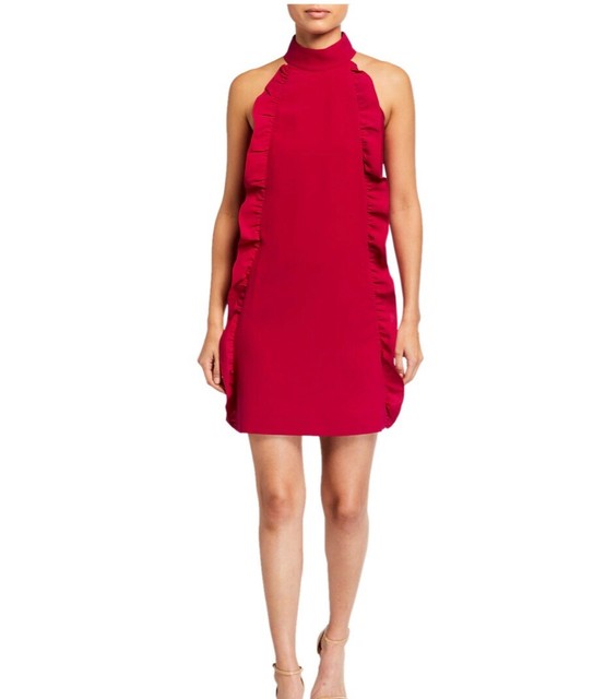 ted baker deep pink dress