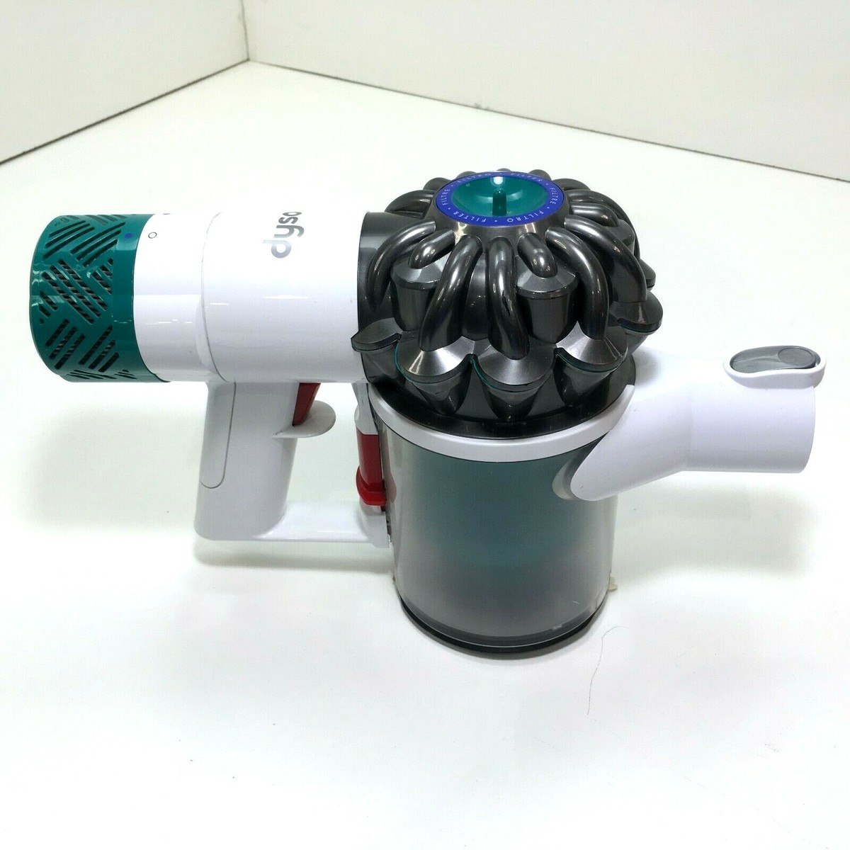 Dyson V6 Mattress Bagless Handheld Vacuum Cleaner White Teal