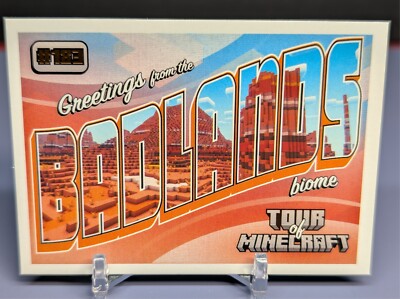 Minecraft Panini 2024 Tour of Minecraft #183 Badlands Biome