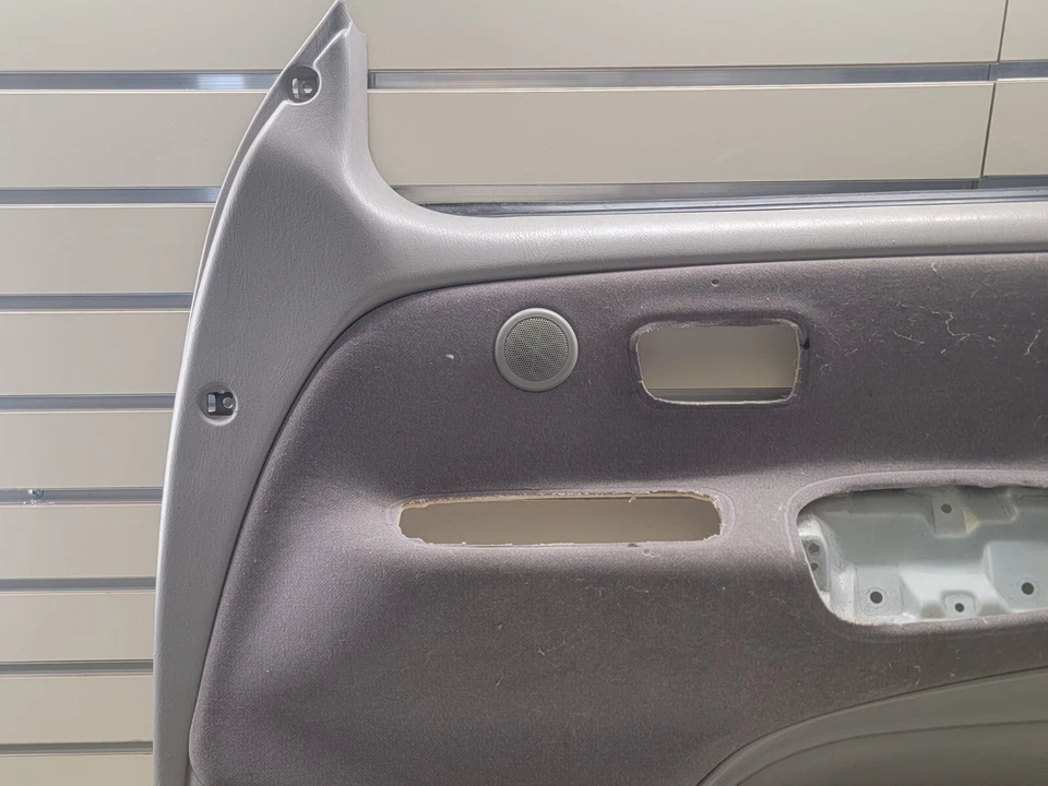 🔥2004-2006 Toyota Tundra doble cabina puerta moldura delantero derecho pasajero gris D20 Foto 3 de 4