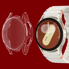 TPU Case HD Screen Protector Glass Cover f Samsung Galaxy Watch 7 44mm SM-L310NZ