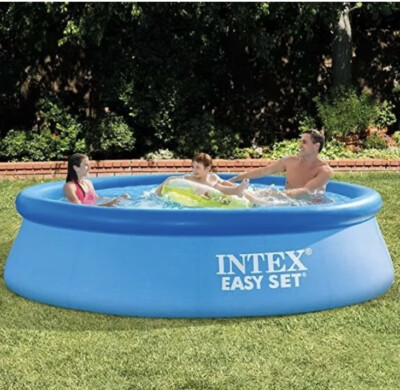 Intex 12' X 30'' Easy Set Pool with Filter Pump 3.66m x 76 cm  IN HAND FAST SHIP 