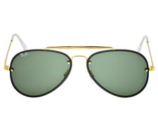 Ray-Ban RB3584N Blaze Aviator Unisex Sunglasses - Gold/Green Classic for  sale online | eBay