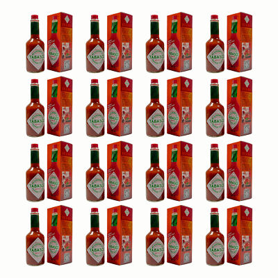 Tabasco Pepper Sauce Soﬂe 12 Glasflaschen 350ml original