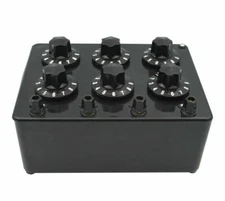 Rotary DC Resistance Box DC Bridges Decade Resistor Resistance Box 0~99.9999kΩ