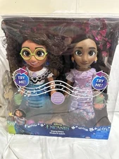 Disney Encanto 2pk Doll Set Mirabel & Isabela Singing. WORKS! NRFB. Box Damage.