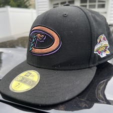 New Era MLB 5950 Arizona Diamondbacks 2001 World Series Fitted Hat 7 1/4