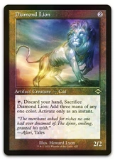 Diamond Lion (Retro Frame) (Foil Etched) #427 NM Modern Horizons 2 MH2 Magic MTG