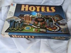 Vintage 1987 Hotels Board Game Milton Bradley MB Real Estate 100% COMPLETE