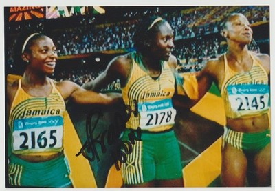 Shelly-Ann Fraser-Pryce (JAM) - 3x GOLD Olympics 2008 2012 2020