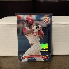 1996 Topps Stadium Club Extreme Players Silver Reggie Sanders
