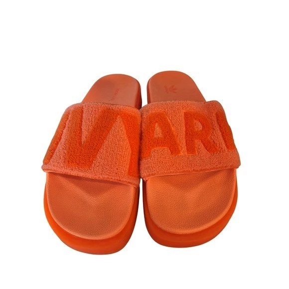 adidas Slide Orange Sandals for Men for sale | eBay display picture 2