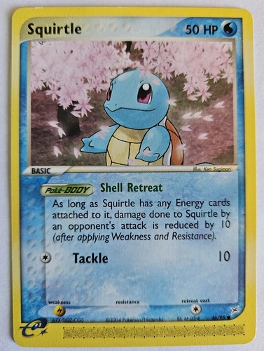 Squirtle 46/95 ex Team Magma vs Team Aqua Pokemon Card LP