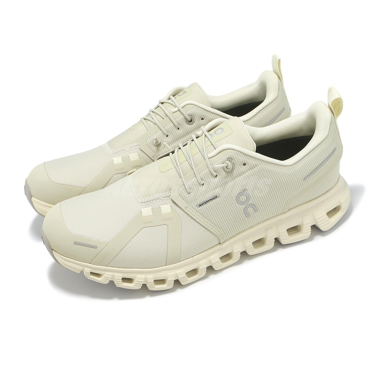 On Running Cloud 6 WP Pelican Ghost Waterproof Men Road Running