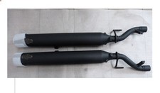 BMW R18 K34 K35 silenziatore scarico Vance & Hines round nero NUOVO