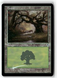 Forest (Retro Frame) #297 Foil - Innistrad Remastered MTG