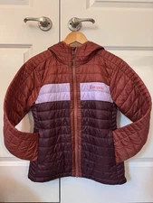 Women’s Small Cotopaxi Capa Insulated Hooded Jacket Spice & Chestnut