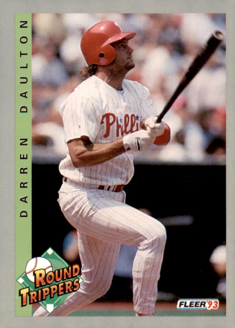 1993 Fleer #352 Darren Daulton Philadelphia Phillies Card