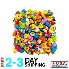 Vibrant Assorted Rubber Ducks for Toddlers   Perfect for Bath and Jeep Ducking