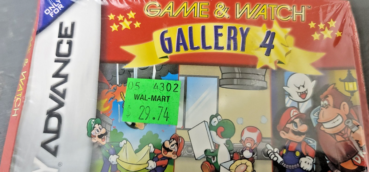 Game & Watch Gallery 4 (Nintendo Game Boy Advance, 2002) for sale