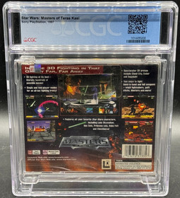 Star Wars Masters Teras Kasi Sony Sony PlayStation PS1 Sealed CGC 9.6 A Graded