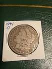 1894-O Morgan Silver Dollar $1 Better Date New Orleans Silver Coin VG/Fine