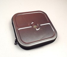 CD cases for 24 CDs in Silver tin case.